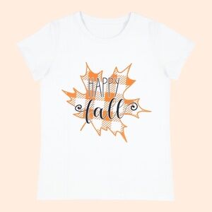 autumn t-shirt for girls or boys